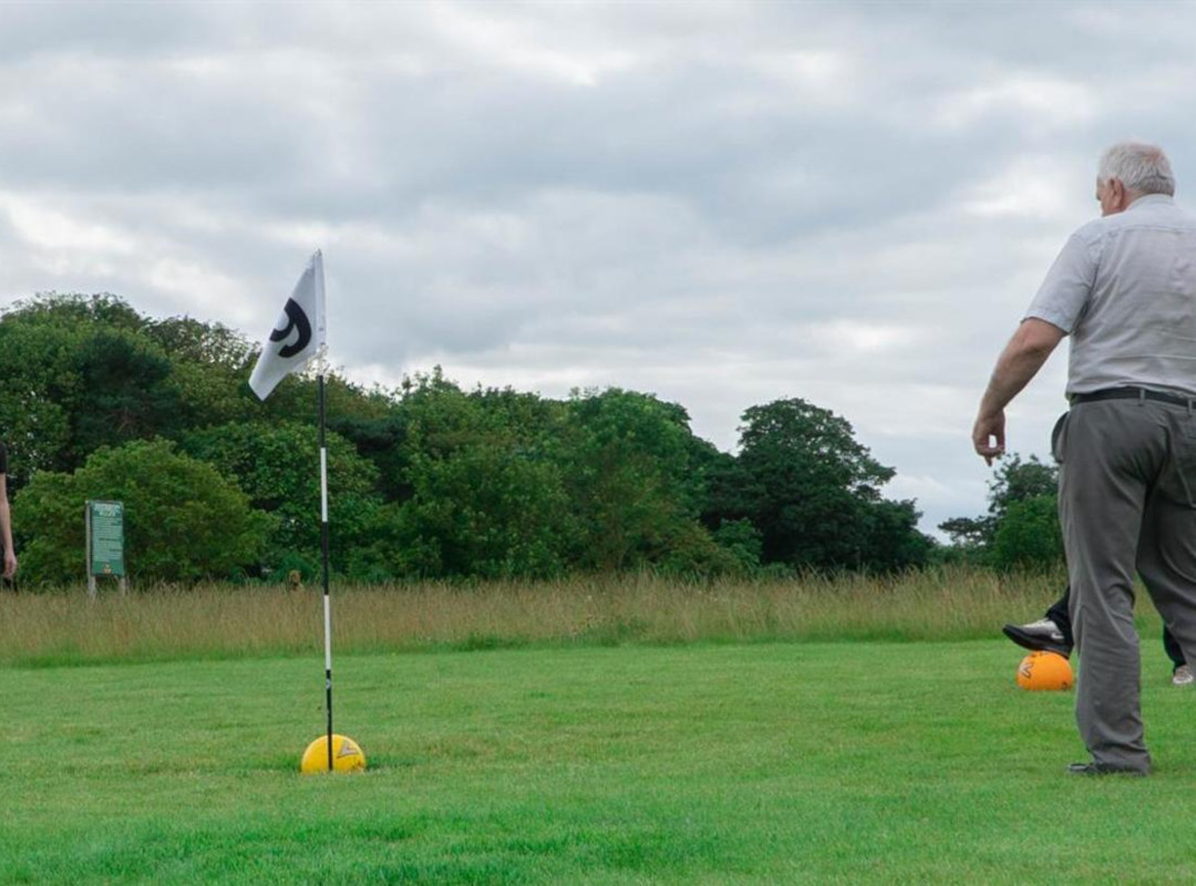 FootGolf course at Lexden Wood - family activity in Colchester